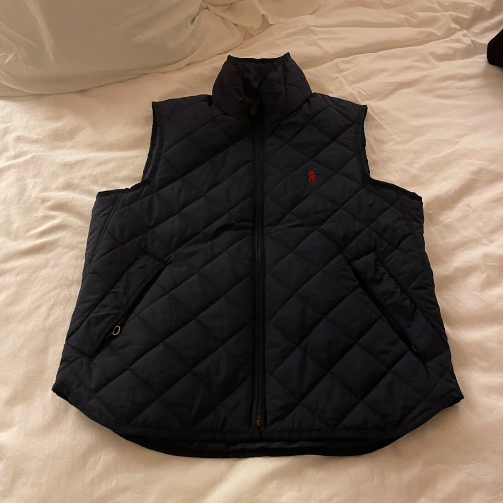 Navy vest